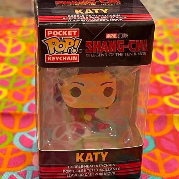 Shang-Chi KATY Funko Pocket Pop Bobble-Head Keychain Marvel Studios - Picture 1 of 3